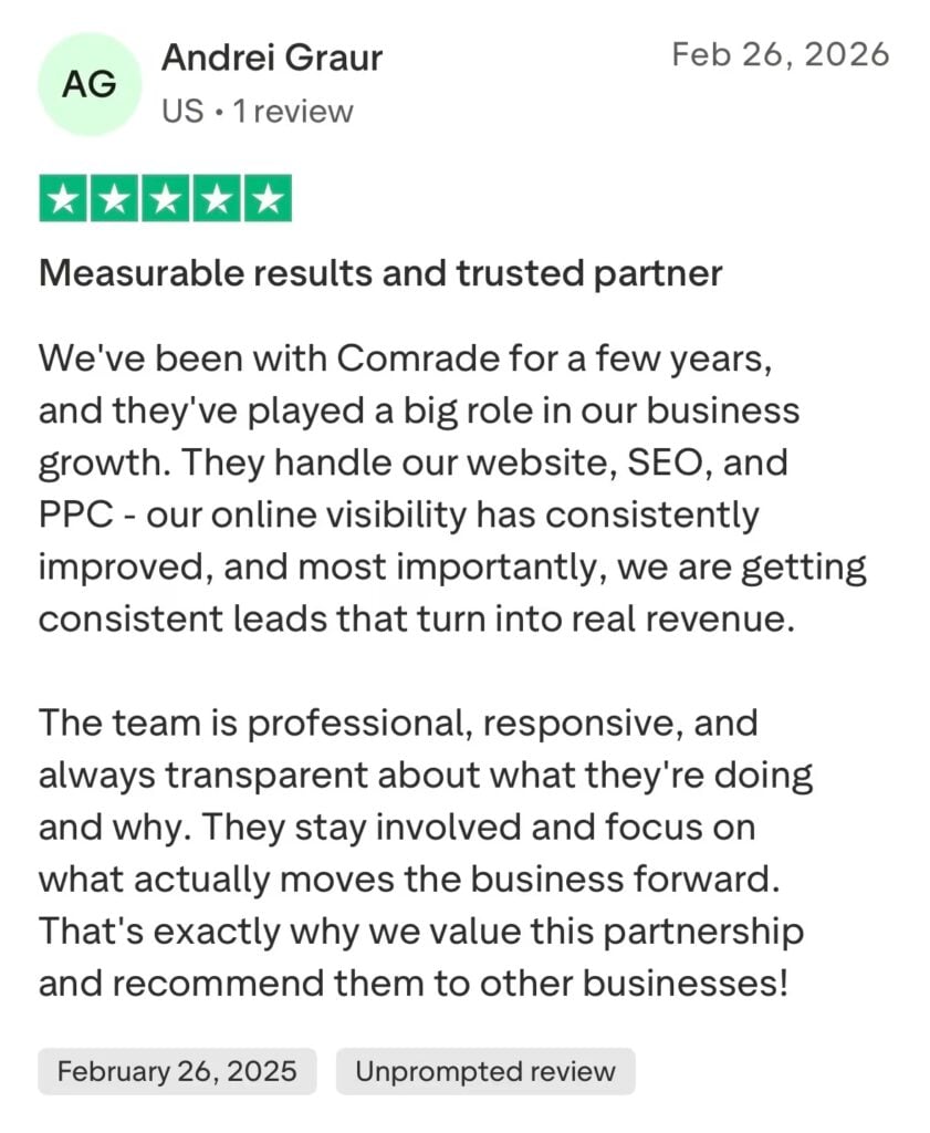 Client review 2