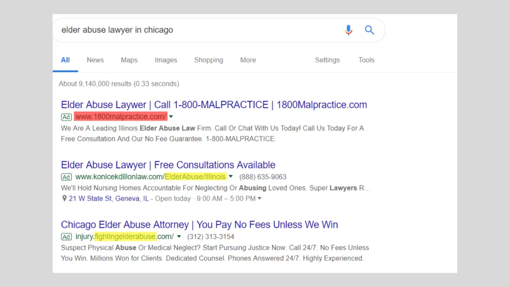  elderly abuse lawyer in chicago - google