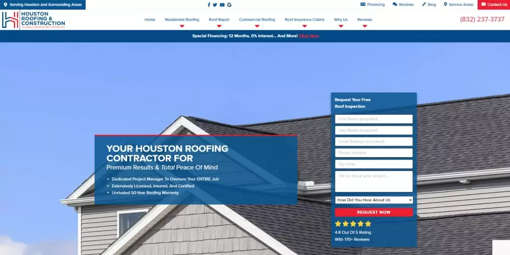 Houston Roofing & Construction image