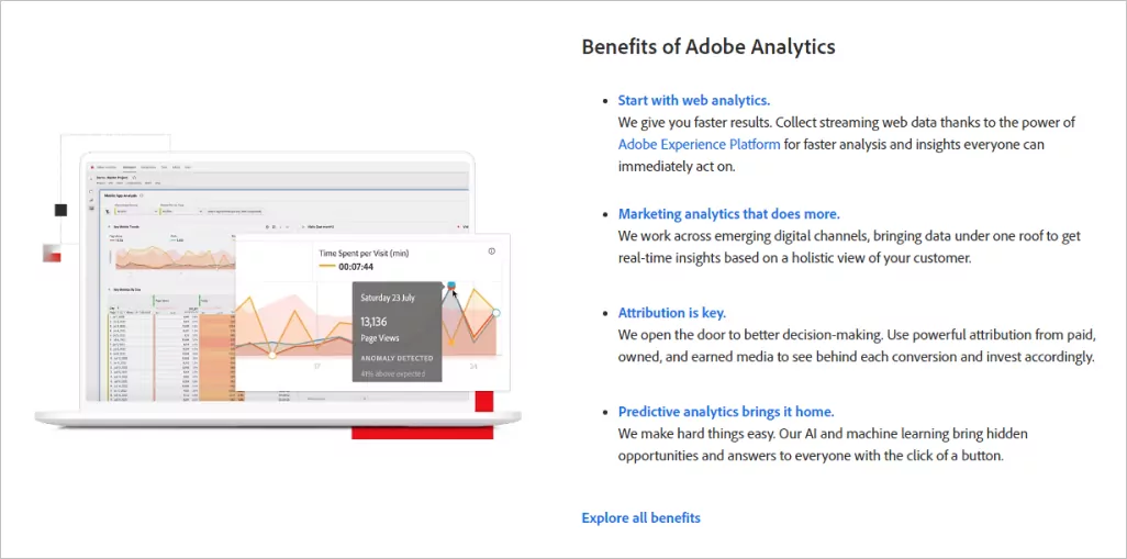 Benefits of Adobe Analytics