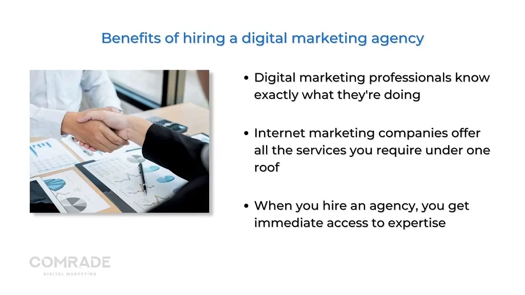 profits of hiring an internet marketing agency