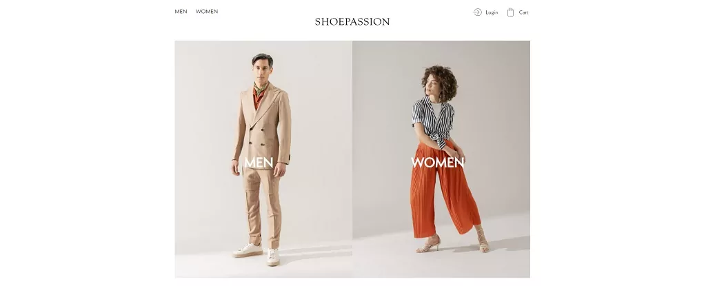 ShoePassion website